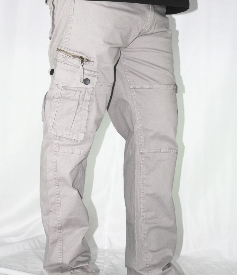 Premium Grey Heavy Fabric Cargo Pants Men [GREY CARGO PANT]