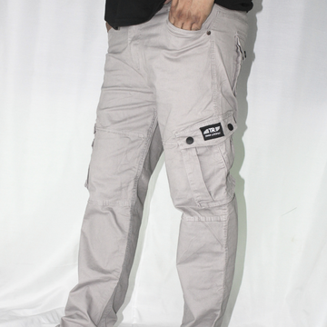 Premium Grey Heavy Fabric Cargo Pants Men [GREY CARGO PANT]